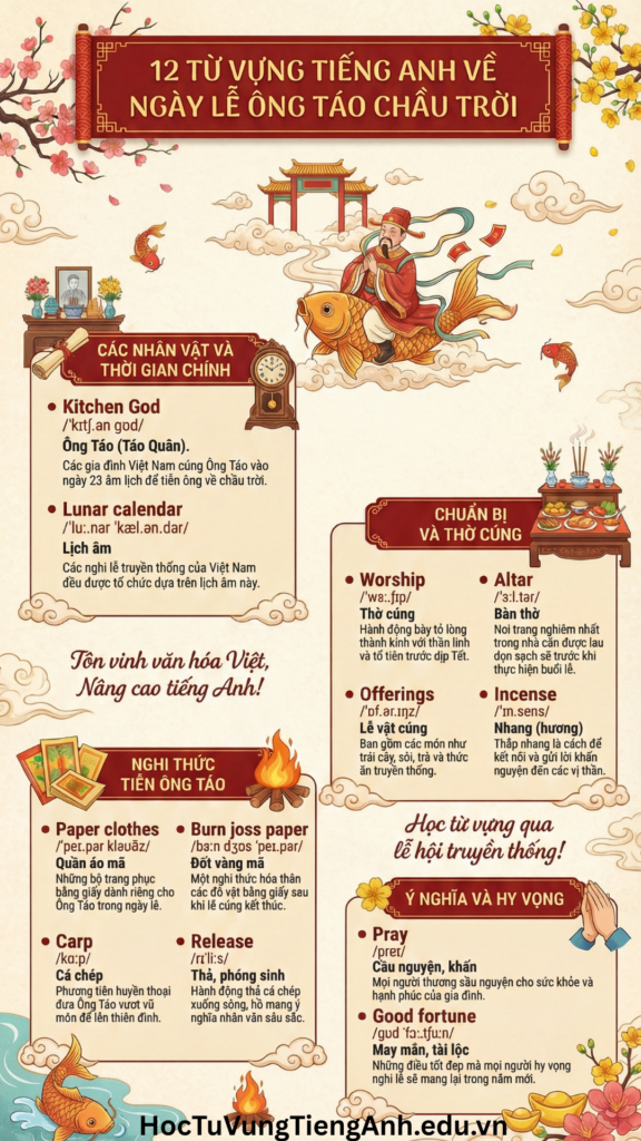 hoc tu vung tieng anh chu de dua ong tao 23 am lich