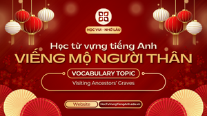 vocabulary topic visiting ancestors graves